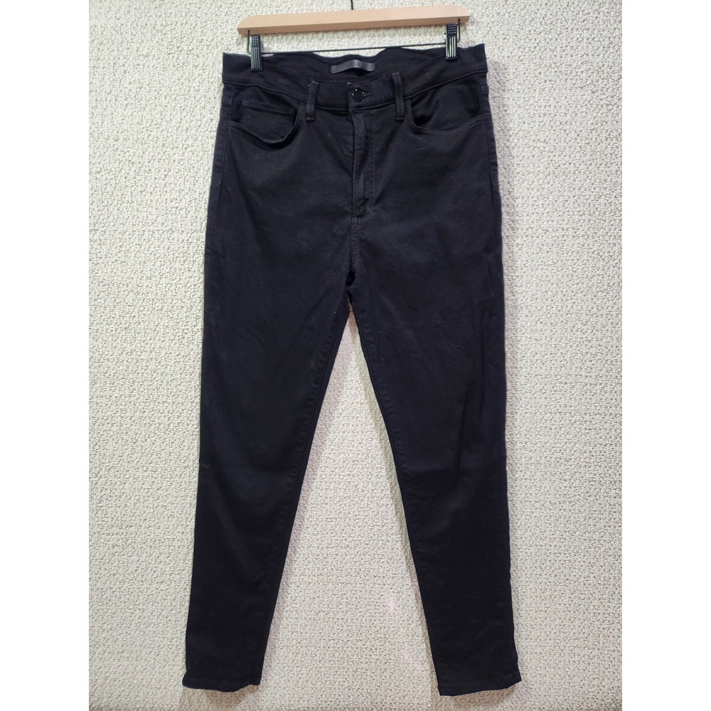 Joe's Jeans The Charlie Jeans Womens 31 Black Flawless High Rise Skinny‎ Ankle